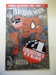 Spider-Man #1 Polybagged Silver Edition (1990)