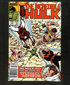 Incredible Hulk #316 Newsstand Variant