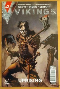 VIKINGS UPRISING #2 A, VF+, Titan, Ragnar, Rollo, Lagertha, 2016, Norsemen