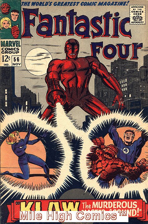 FANTASTIC FOUR  (1961 Series)  (MARVEL) #56 Very Good Comics Book