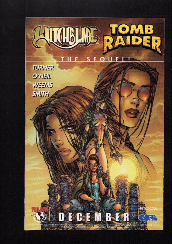 Witchblade #500 - WIZARD SPECIAL EDITION GOLD FOIL W/COA! (9.0/9.2) 1998