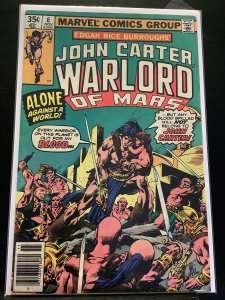 John Carter Warlord of Mars #6 (1977)