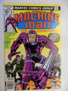 MACHINE MAN # 1 MARVEL ACTION ADVENTURE KIRBY