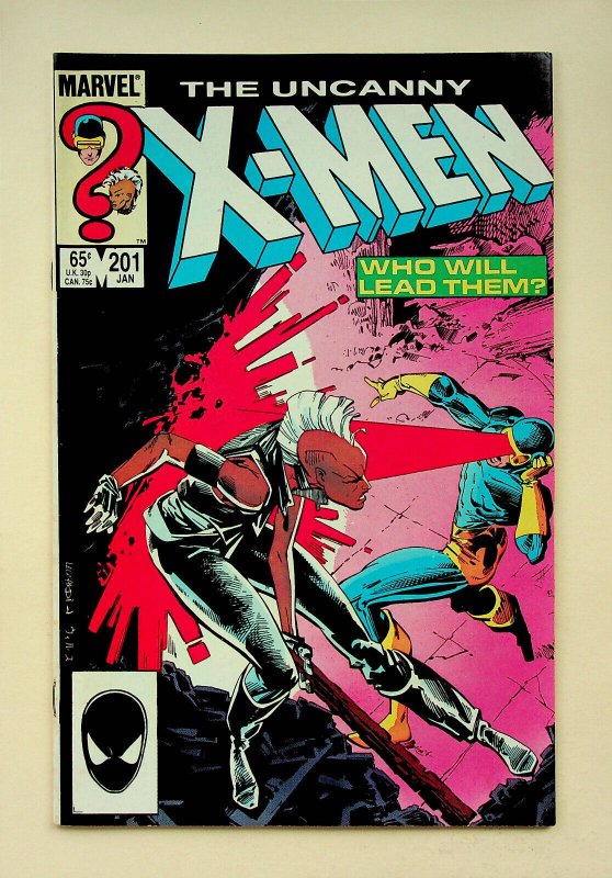 X-Men #201 (Jan 1986 Marvel) - Very Good/Fine