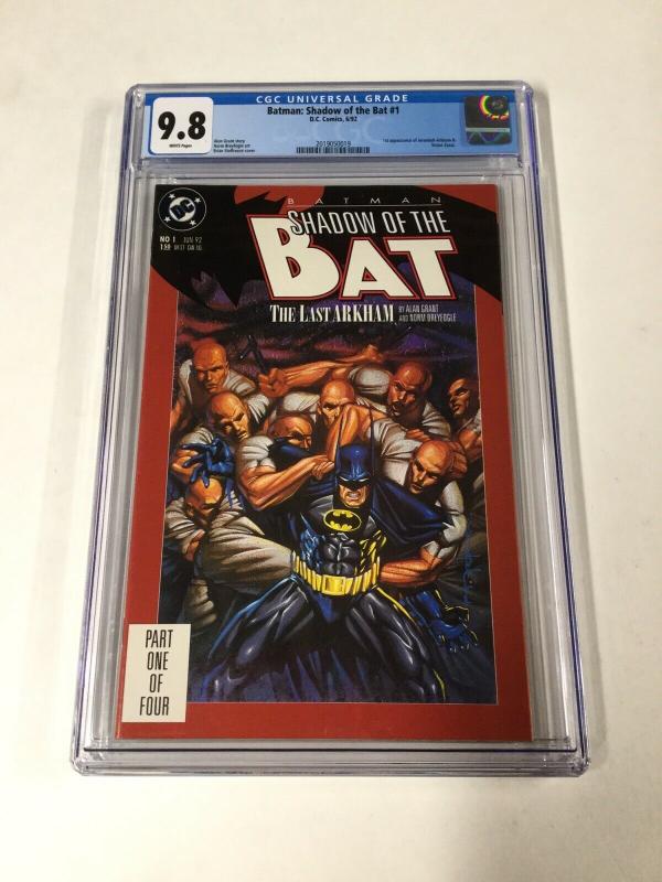 Batman Shadow Of The Bat 1 Cgc 9.8 White Pages 1st Zzazz