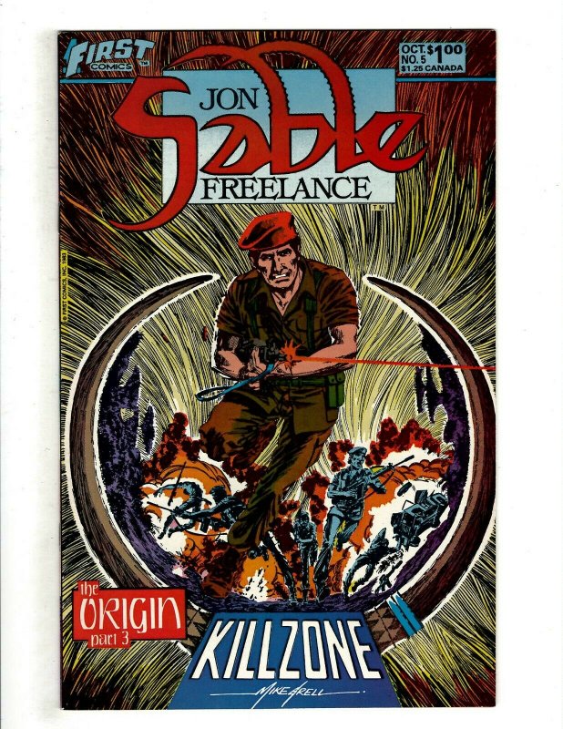 12 Jon Sable Freelance First Comics # 5 6 7 8 9 10 13 14 15 16 17 19 Spy HG4