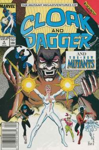 Mutant Misadventures of Cloak & Dagger, The #4 (Newsstand) FN; Marvel | save on