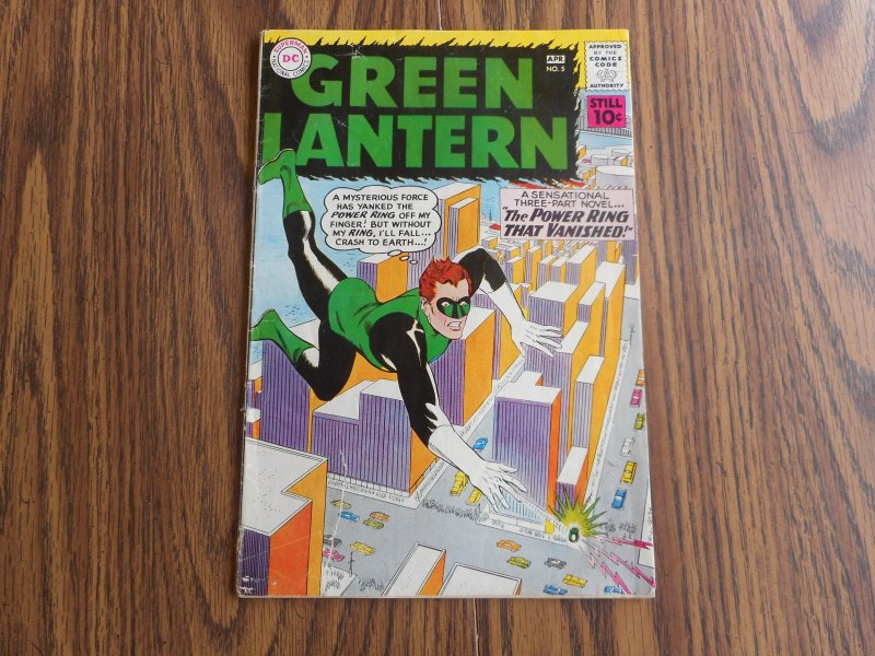 GREEN LANTERN # 5 KEY ORIGIN & 1st HECTOR HAMMOND-CLASSIC GIL KANA COVER WOW!!