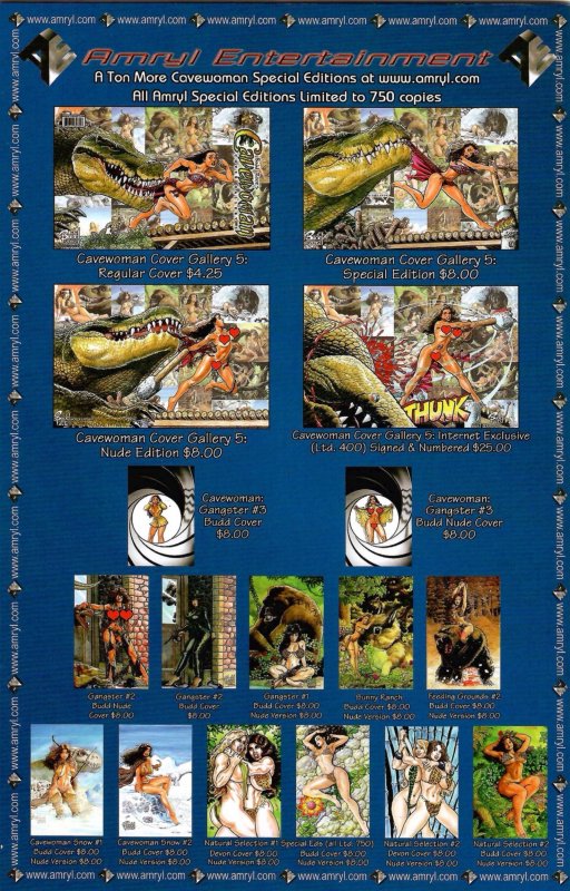 Cavewoman Cover Gallery #5 Regular Cover (2013)