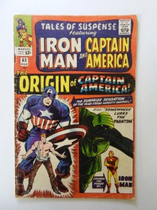Tales of Suspense #63 (1965) VG condition
