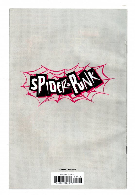 SPIDER-PUNK #01 (2022)  OLIVIER COIPEL  | WALMART YELLOW WEB TITLE