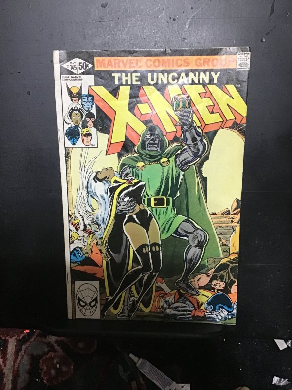 Z The Uncanny X-Men #145 (1981) Dr. Doom! Mid grade key! FN Wow!