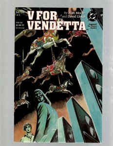 V For Vendetta Complete DC Comics LTD Series # 1 2 3 4 5 6 7 8 9 10 A. Moore SB5