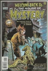 Welcome Back To The House of Mystery #1 ORIGINAL Vintage 1998 DC Comics  