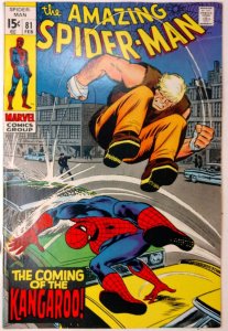 Amazing Spider-Man #81 (1970) 1st app of Kangaroo 
