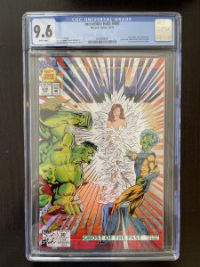 Incredible Hulk #400 CGC 9.6 (1992) - Holo-grafx cover