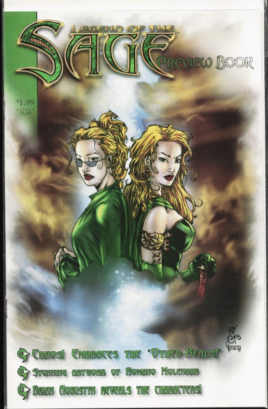 Legend of the Sage Preview Book (2001)