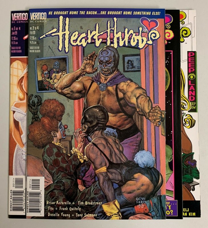 Heart Throbs #1-4 Set (Vertigo 1999) 1 2 3 4 (9.2+)