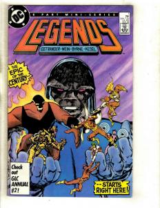 Legends # 1 VF DC Comic Book 1st Amanda Waller Appearance Suicide Squad JL36 