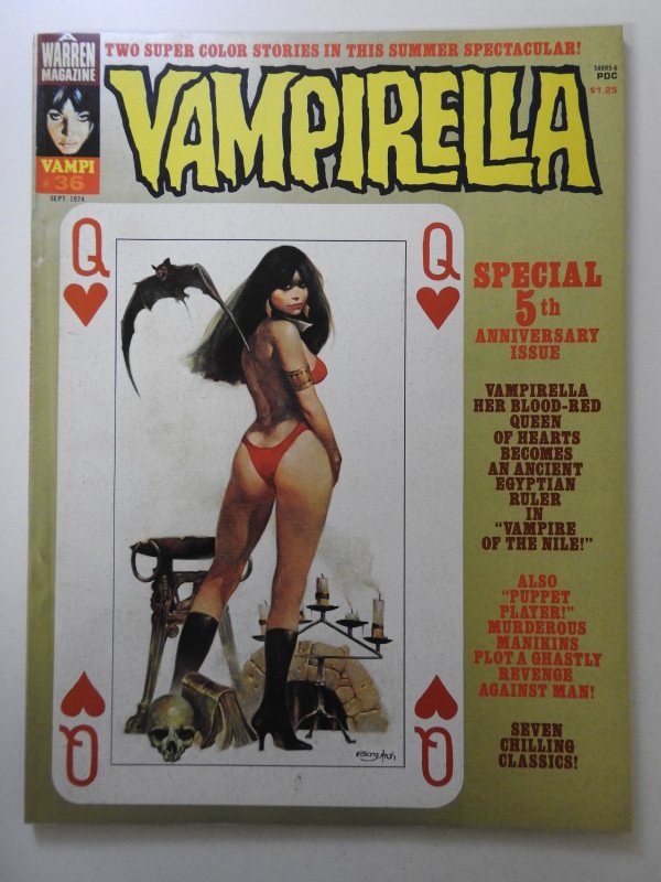 Vampirella #36 (1974) Classic Cover! Beautiful VF-NM Condition!