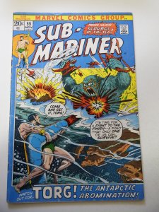 Sub-Mariner #55 (1972) VG Condition stain bc