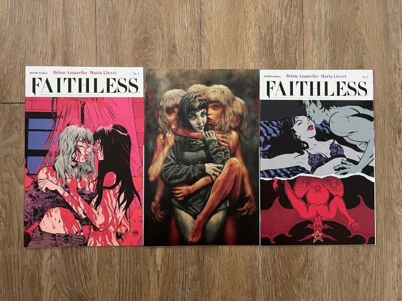 Faithless #1 Cover A + C #3 lot of 3 Boom 2019 NM 9.4
