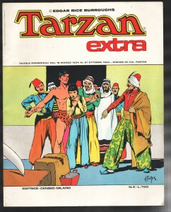 Tarzan Extra #5 1975-ERB-Printed in Italy-Reprints the Hal Foster Sunday stri...