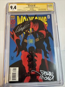 Wolverine (1994) # 88 (CGC 9.4) Signed  Nicieza & Liefield • Sketch Adam Kubert