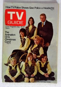 TV Guide 12/18/1971 Partridge Family VG