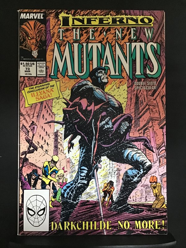 The New Mutants #73 Direct Edition (1989)