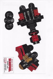 Build Your Own Deadpool Paperdoll Complete Set of 6 plus Preview Comic – New!