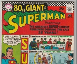 Superman #193 strict VF+ 8.5 High-Grade    Appearance - Bizarro    Many more up