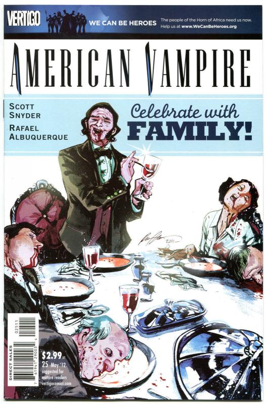 AMERICAN VAMPIRE #25, NM,Death Race, Vertigo,2010, 1st printing, more in store