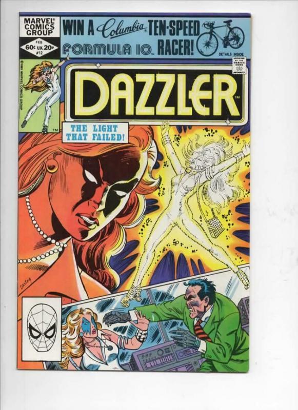 DAZZLER #12, VF/NM, Endless Hate, 1981 1982, more Marvel in store