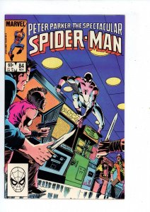 The Spectacular Spider-Man #84 (1983) Spider-Man Marvel Comics