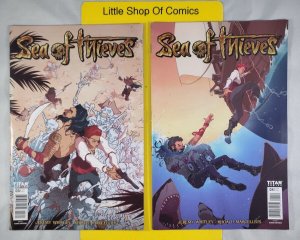 Sea of Thieves #1 2 3 4 Cover A Complete Set 2018 Titans Comics