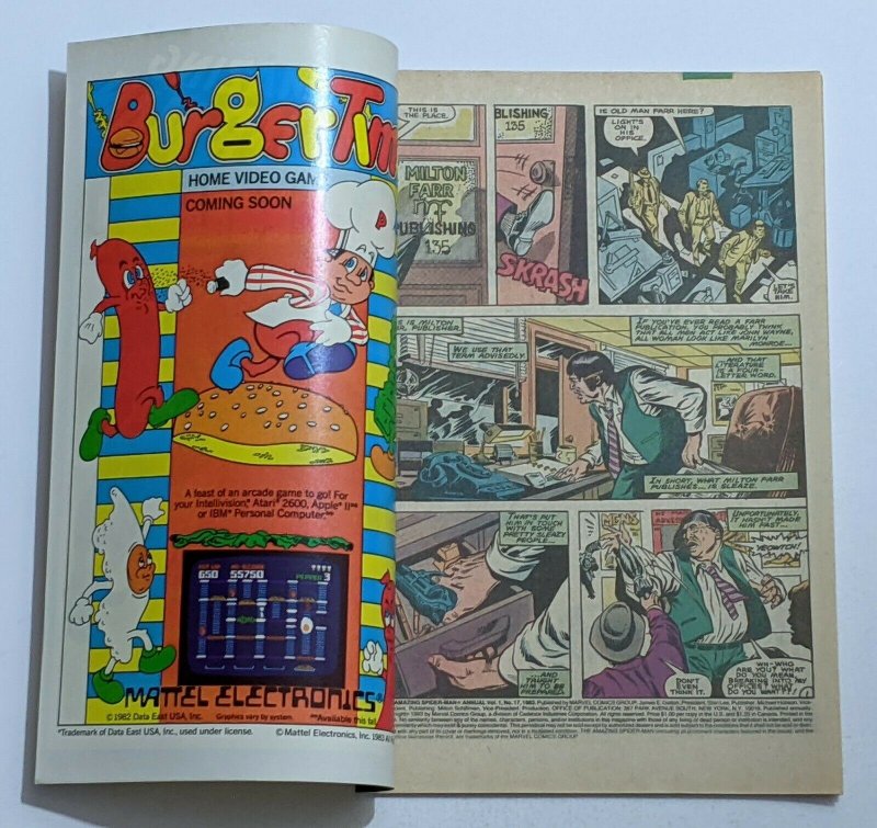 Amazing Spider-Man Annual #17 (1983, Marvel) VF- 7.5 Kingpin appearance 