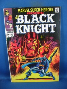 MARVEL SUPER HEROES 17 F VF THE BLACK KNIGHT 1968 