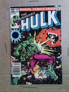 The Incredible Hulk #270 (1982) VF condition