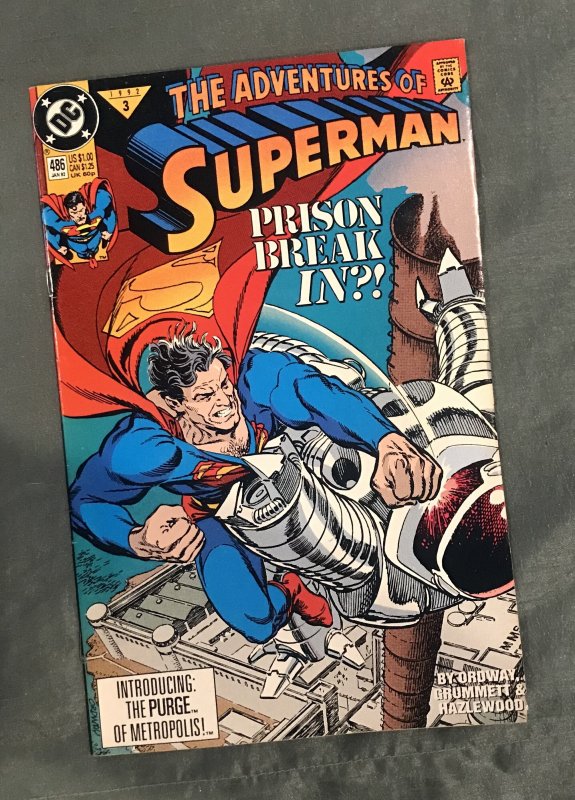 Adventures of Superman #486 (1992)