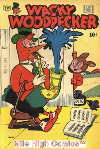 WACKY WOODPECKER (1958 Series) #1 Very Good Comics Book