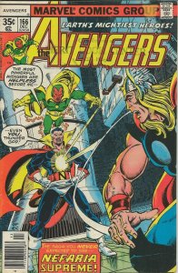 Avengers #166 ORIGINAL Vintage 1977 Marvel Comics Vision Thor