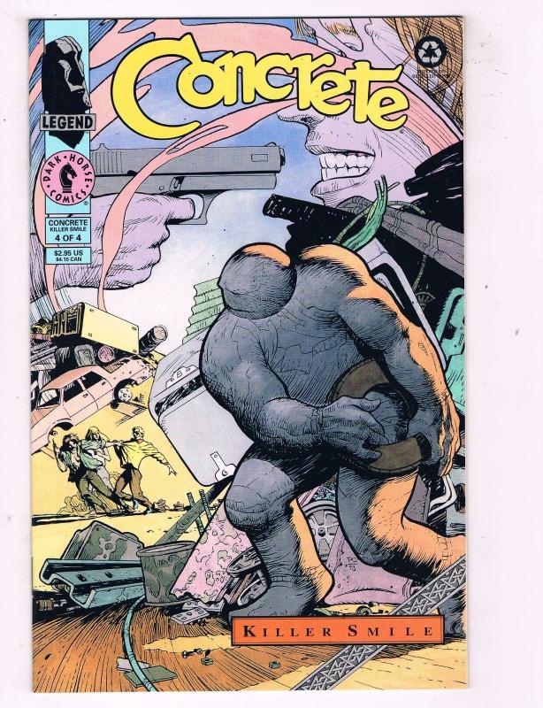 Concrete Killer Smile Complete Dark Horse Comics Limited Series # 1 2 3 4 TW12