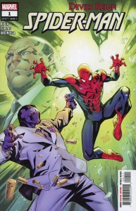 Devils Reign Spider-Man #1 Cover A Regular Gomez Marvel 2022 EB234