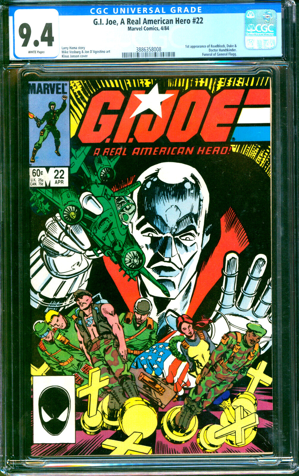 ドクタードーム MARVEL シークレットウォーズ 1984年製 GIJOEアメコミ 