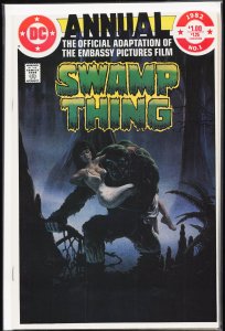 The Saga of Swamp Thing Annual (1982) Swamp Thing