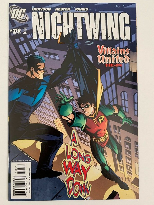 NightWing #110 Villains United Tie-In | DC Comics | NM
