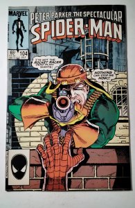 The Spectacular Spider-Man #104 (1985) Marvel Comic Book J753