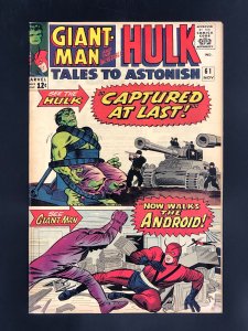 Tales to Astonish #61 (1964) 1st Appearance of Major Glenn Talbot