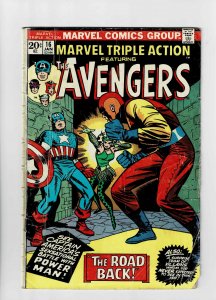 Marvel Triple Action #16 (1974) Fat Mouse Almost Free Cheese 4th Menu Item (d)